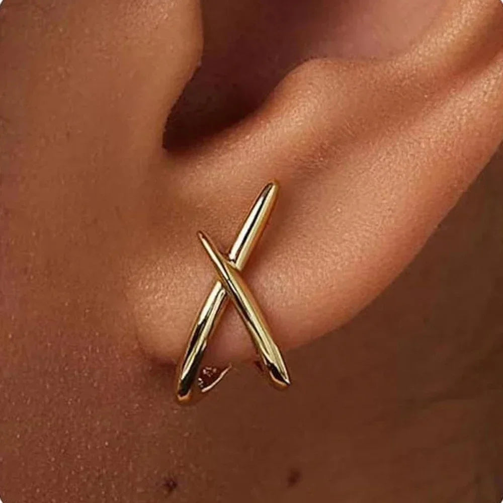 Cross Stud Earrings