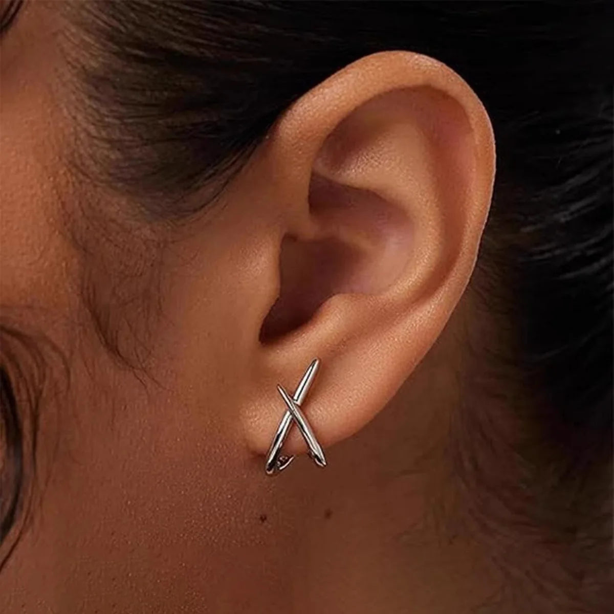 Cross Stud Earrings