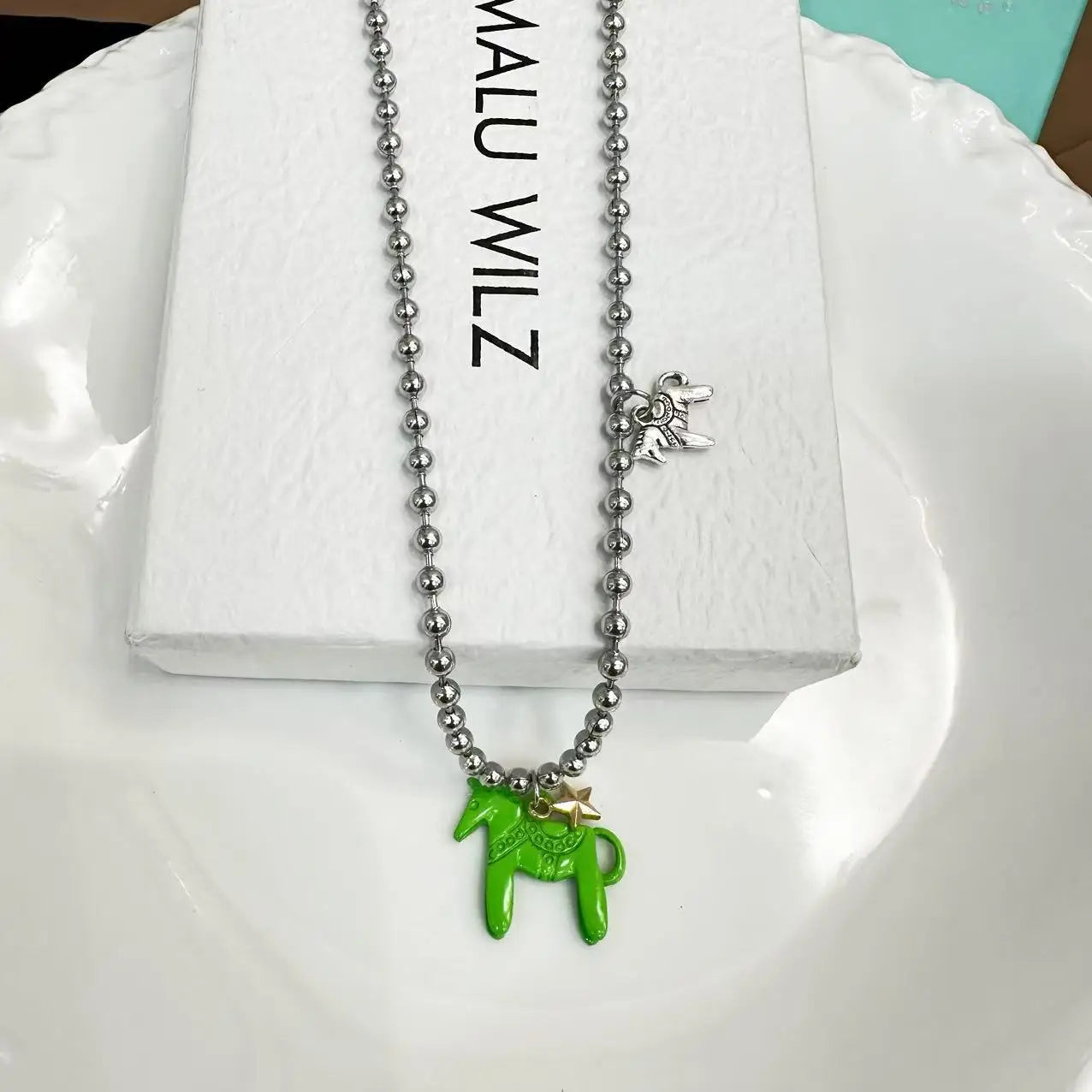 Colt Horse Pendant Necklace