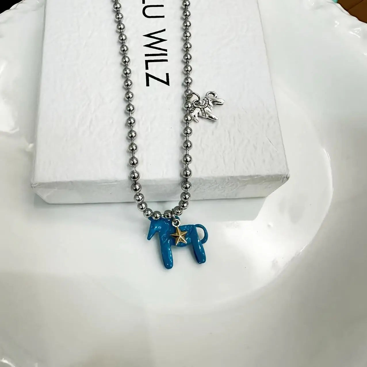 Colt Horse Pendant Necklace
