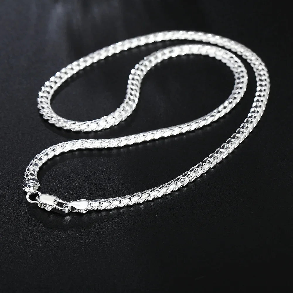 LuxCharm Silver Chain
